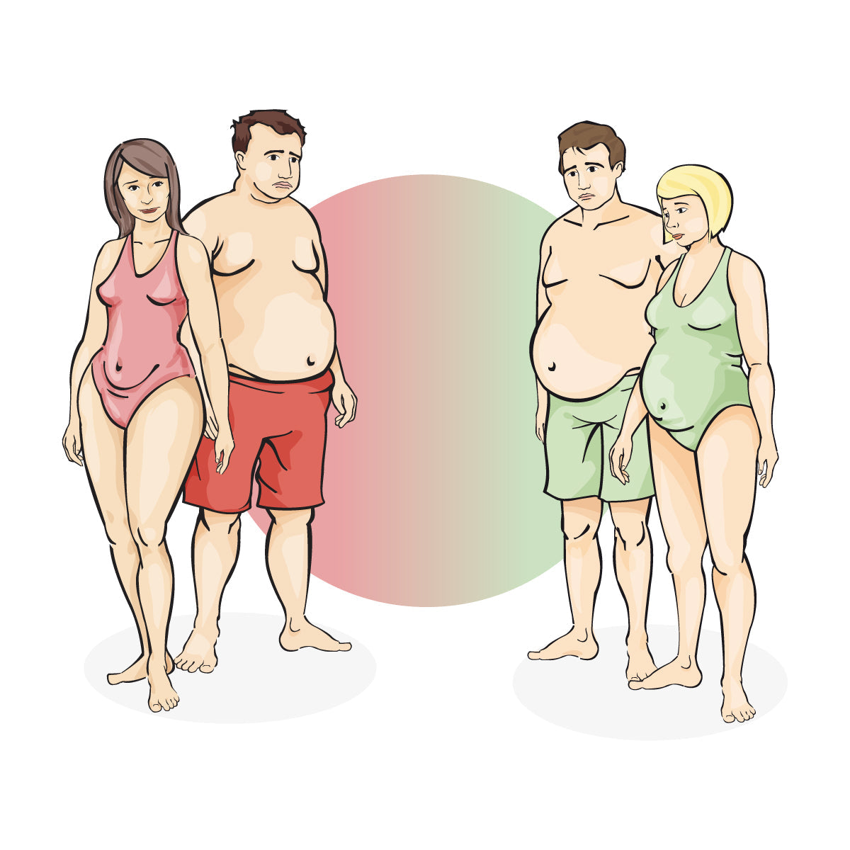 Gonadal and Liver Body Type Pairing