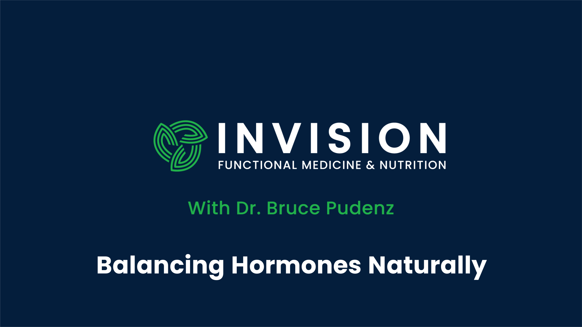 Balancing Hormones Naturally