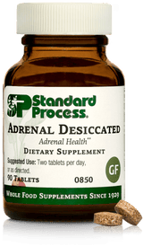 Adrenal Desiccated, 90 Tablets