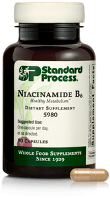 Niacinamide B6, 90 Capsules