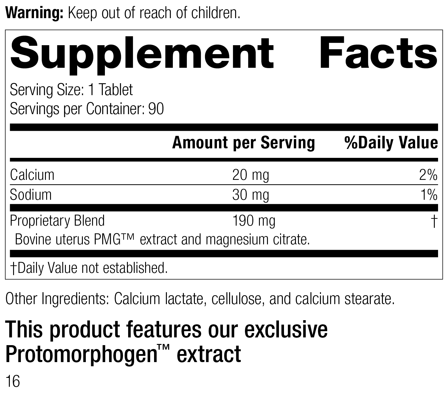 Utrophin PMG®, 90 Tablets Invision Functional Medicine