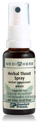 Herbal Throat Spray Phytosynergist®, 25 mL (0.8 fl oz)