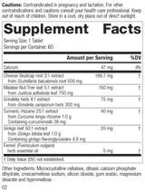 M1830 PulmaCo Rev 01 Supplement Facts